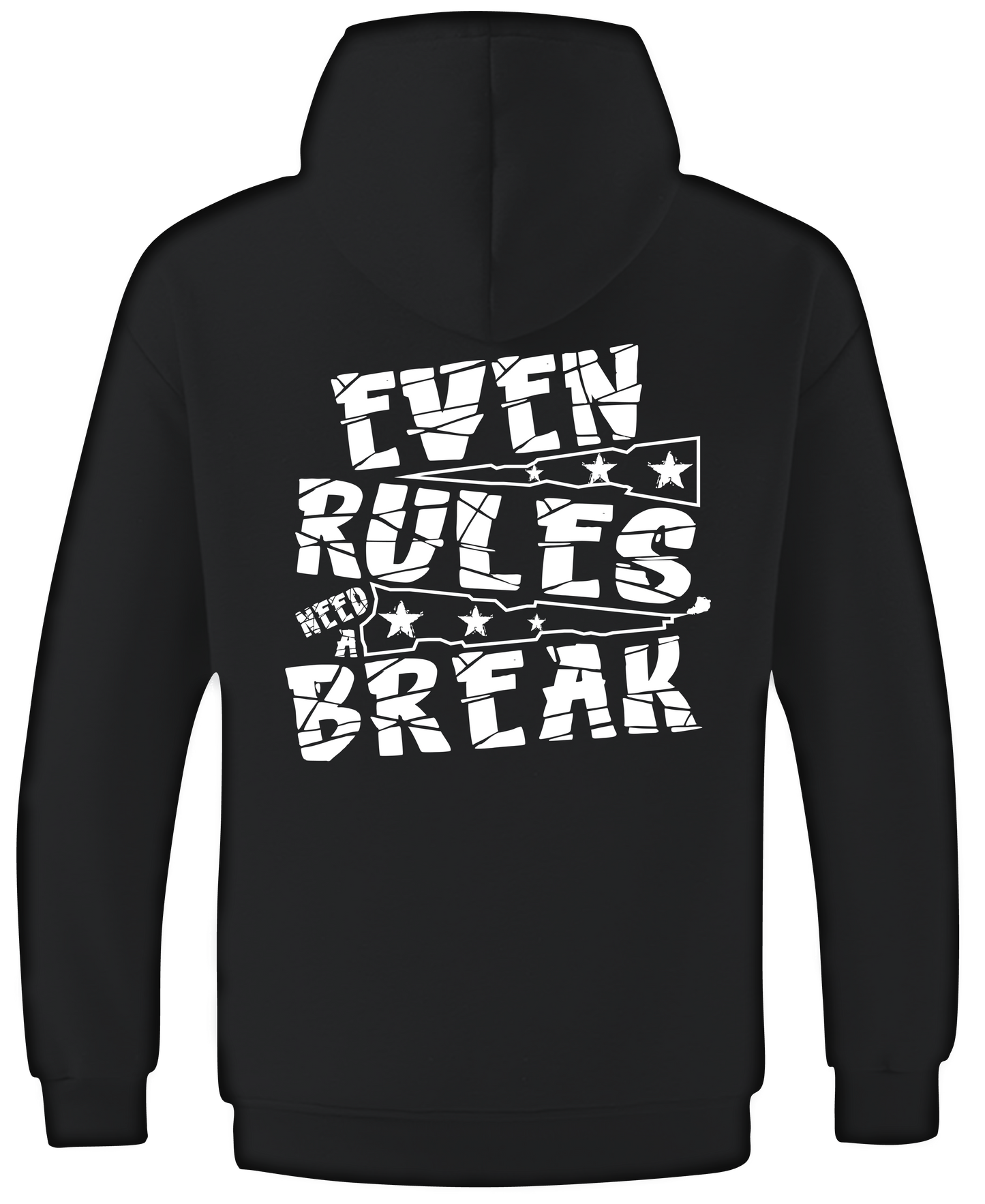 Def fist holding broken chain (Black)