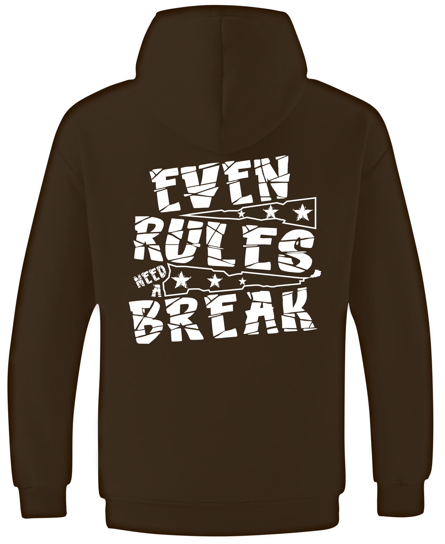 Def fist holding broken chain (Brown)