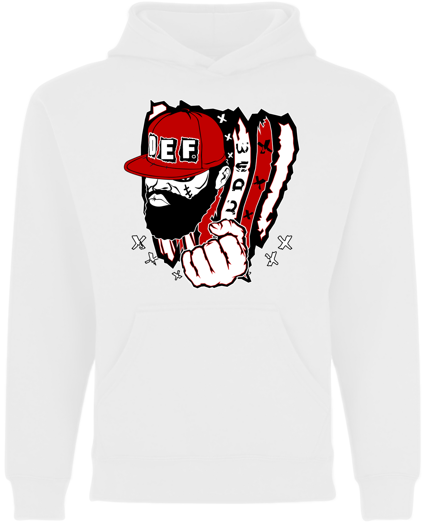 Men's "Tattered Banner" Hoodie