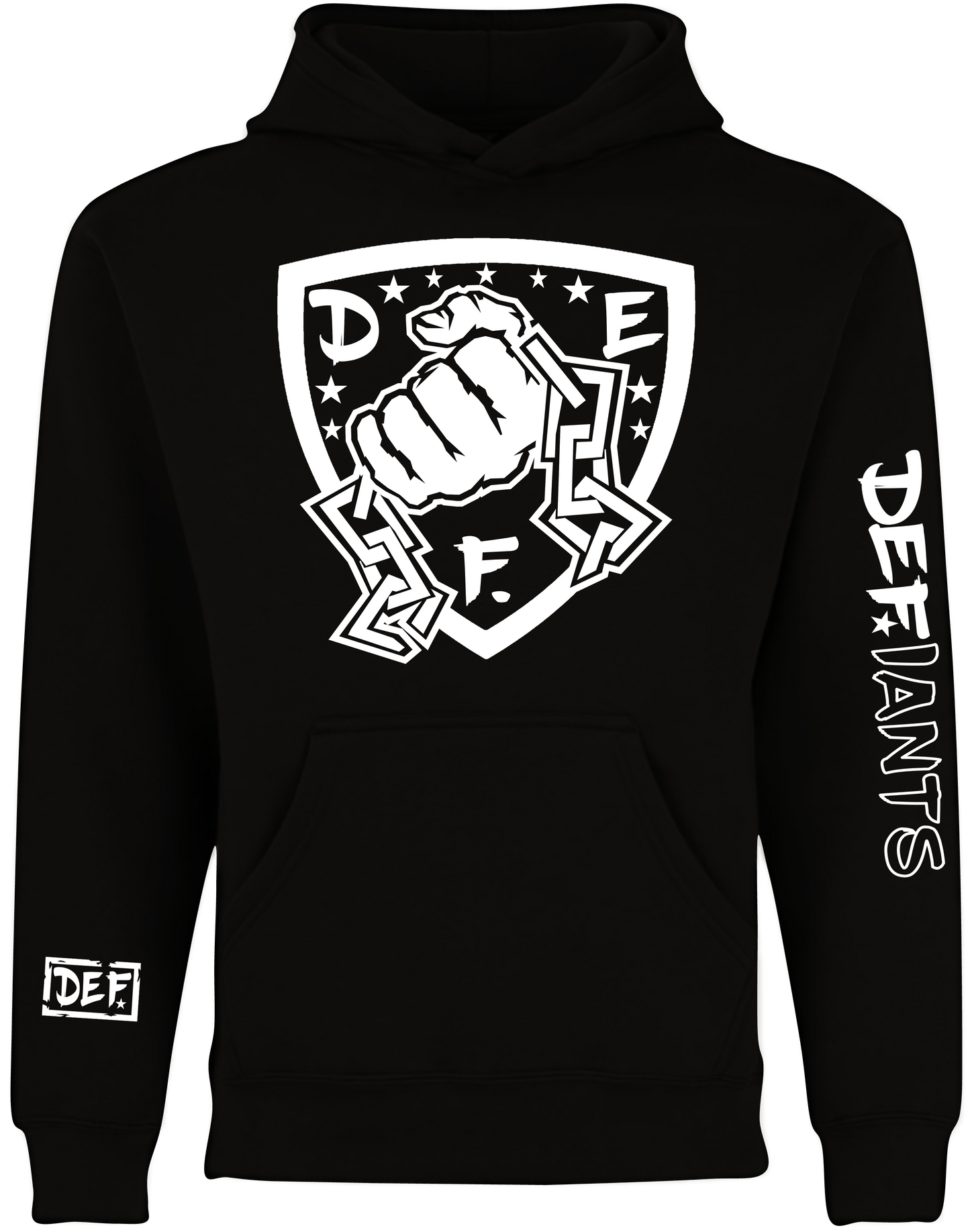 Def fist holding broken chain (Black)
