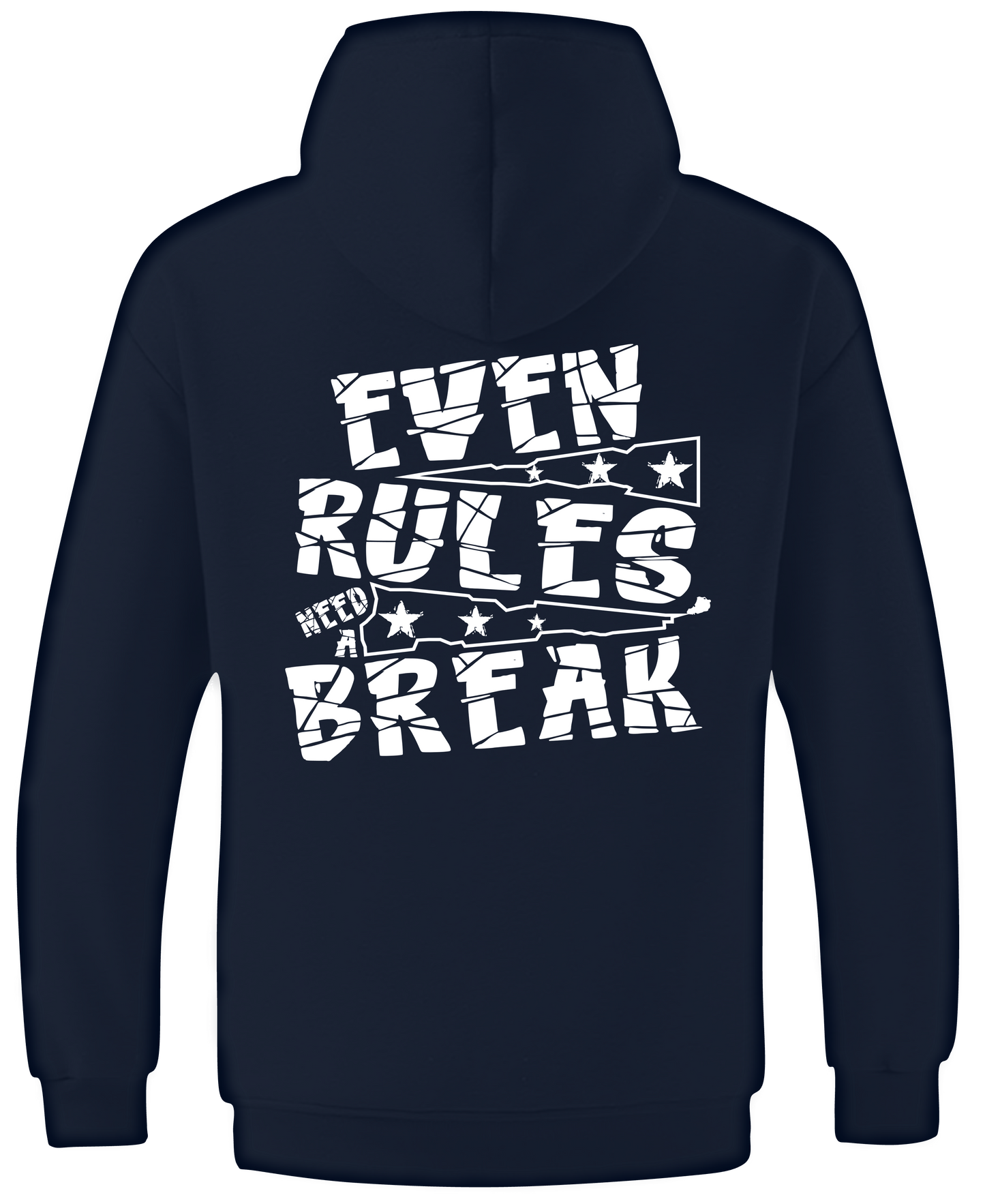 Def fist holding broken chain (Navy)