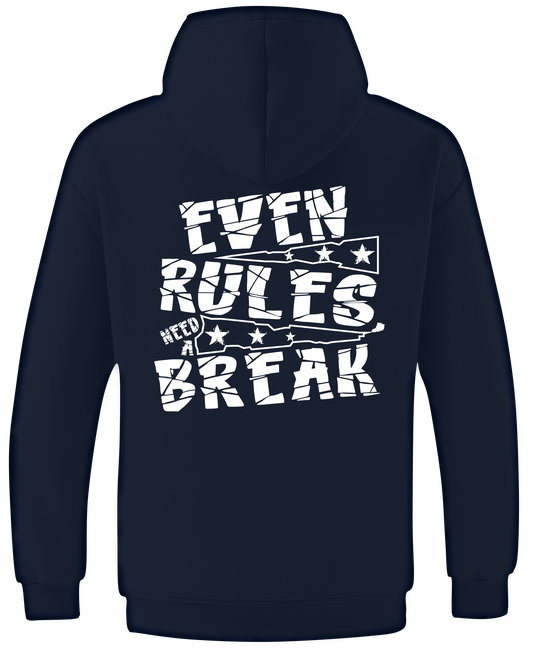 Def fist holding broken chain (Navy)