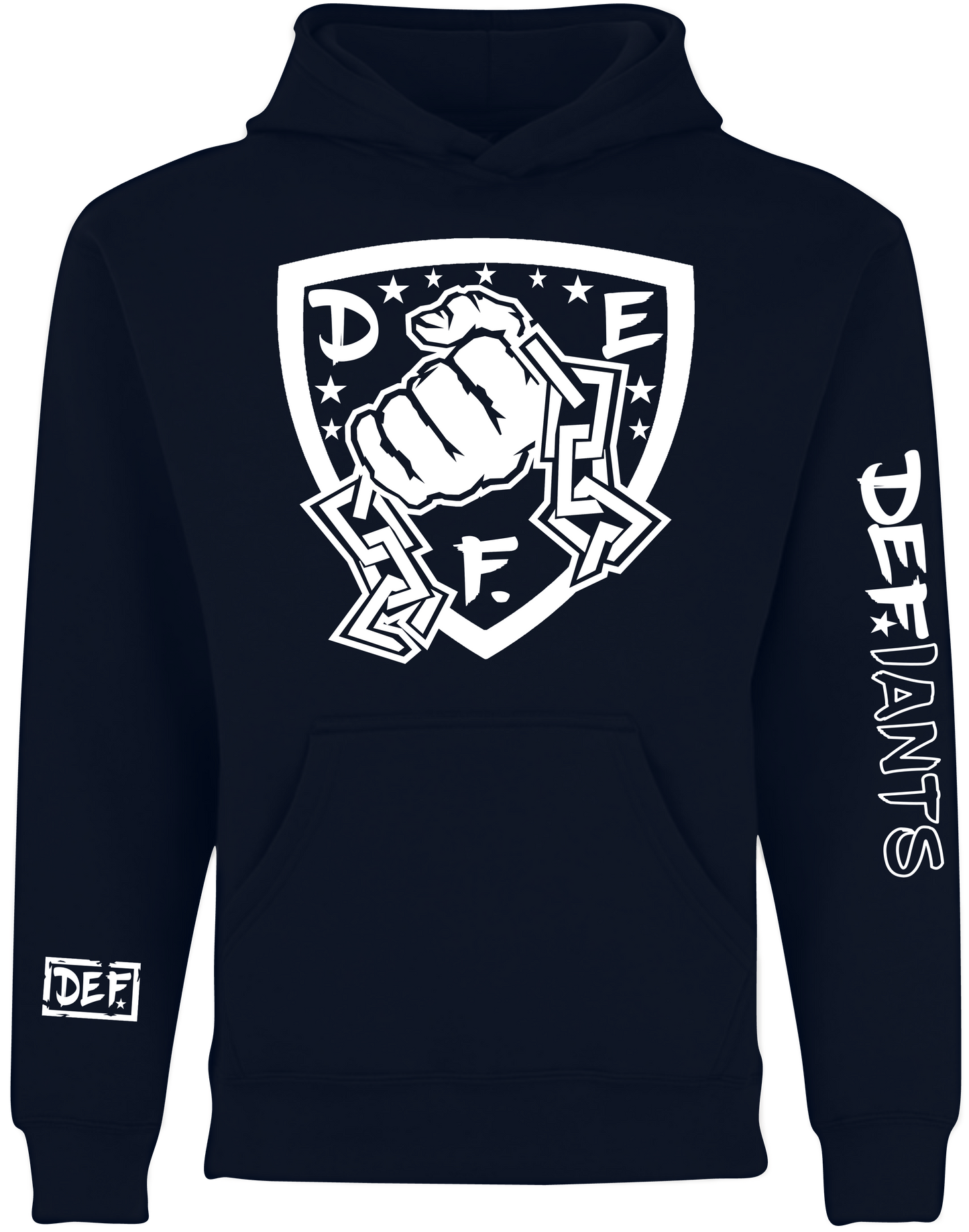 Def fist holding broken chain (Navy)