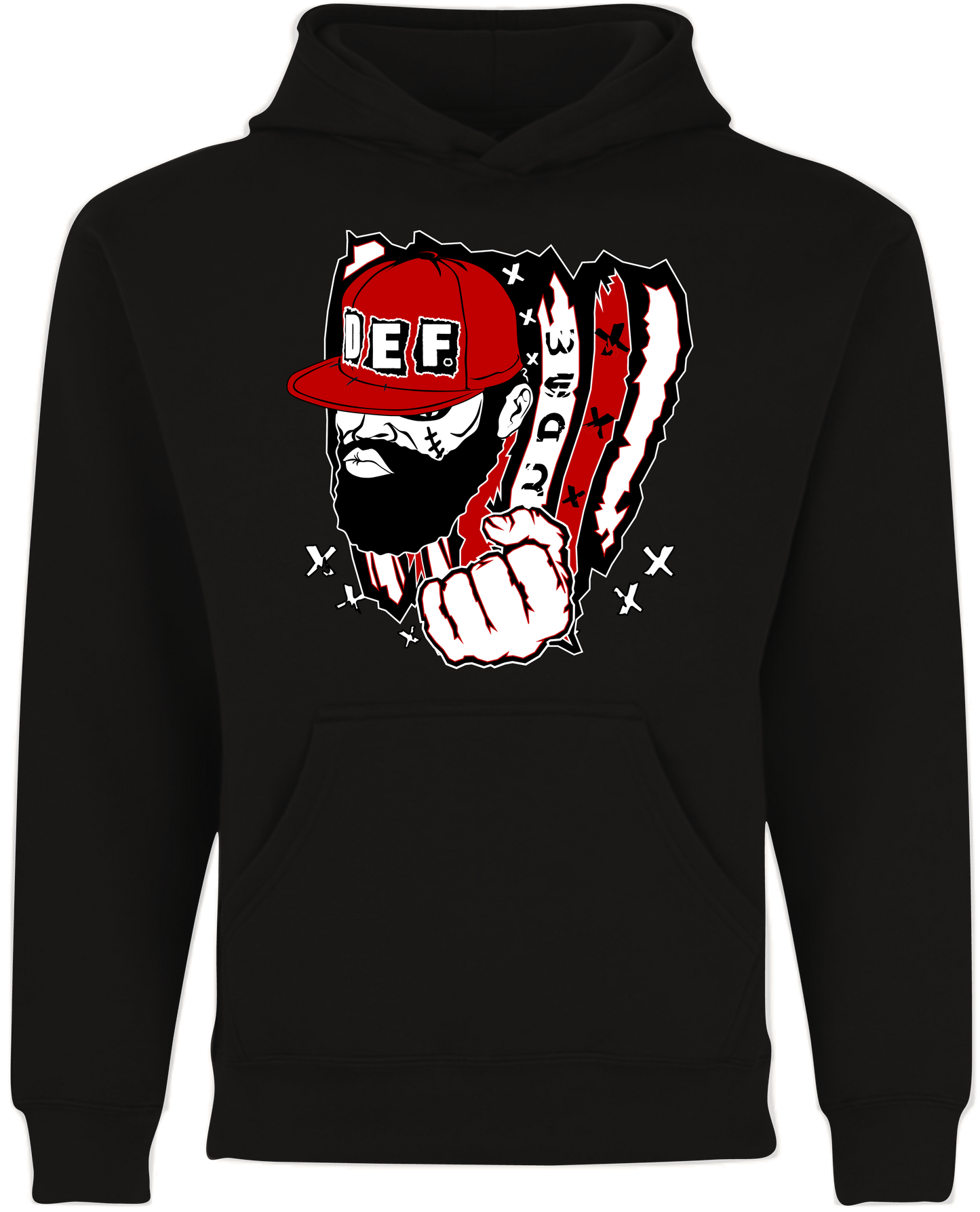 Men's "Tattered Banner" Hoodie