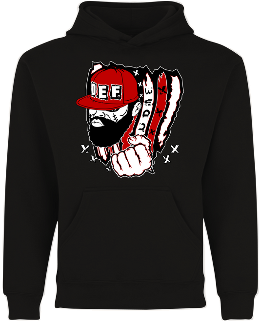 Men's "Tattered Banner" Hoodie